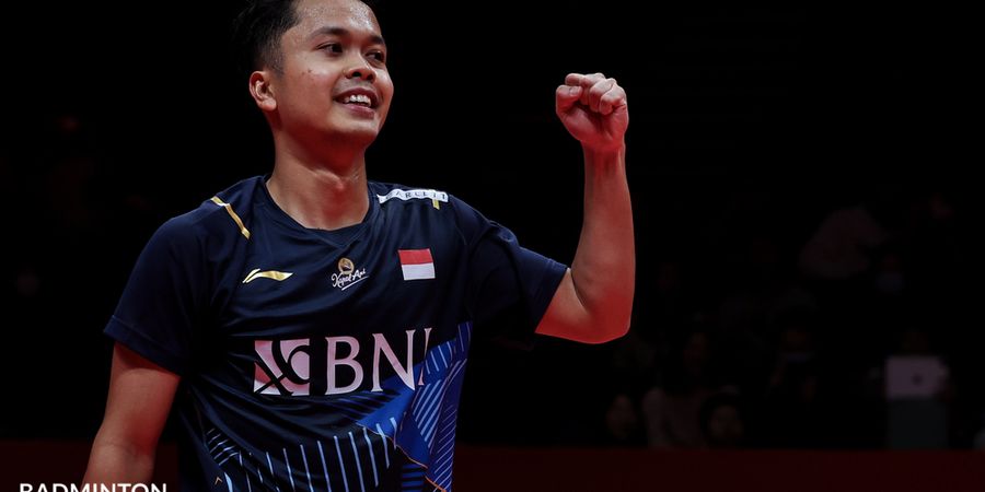 BWF World Tour Finals 2023 - Kebangkitan Anthony Ginting Tak Lepas dari Teriakan Jiayou Publik Tiongkok di Hangzhou