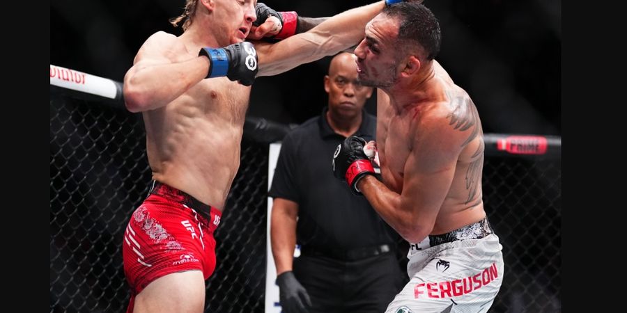 Hasil UFC 296 - Kompatriot Islam Makhachev Menang Kilat, Pengorbanan Berdarah Tony Ferguson Sia-sia di Hadapan Pemegang Sabuk Hitam Brazilian Jiu-Jitsu