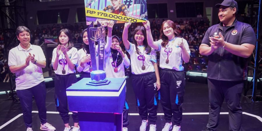 EVOS Harvy Rebut Gelar Juara International Female Legends 2023 dan Bawa Uang Rp 179 Juta