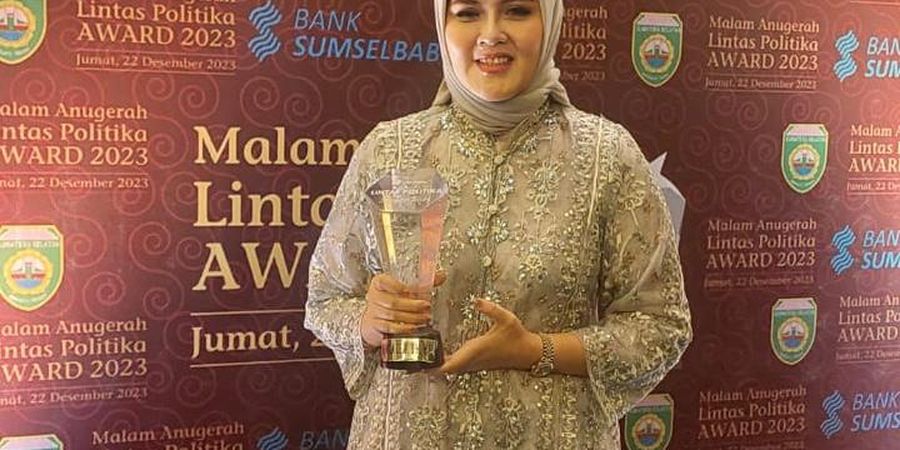 Raih Penghargaan di Lintas Politika Award 2023, Nirmala Dewi Dedikasikan Diri Untuk Kemajuan Olahraga