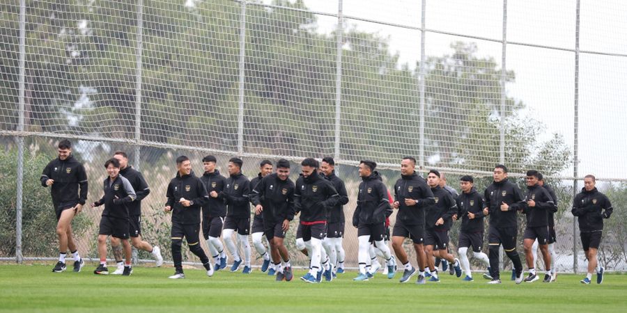 Di Bawah Cuaca Dingin Turki, Shin Tae-yong Paksa Pemain Timnas Indonesia Latihan Intensitas Tinggi