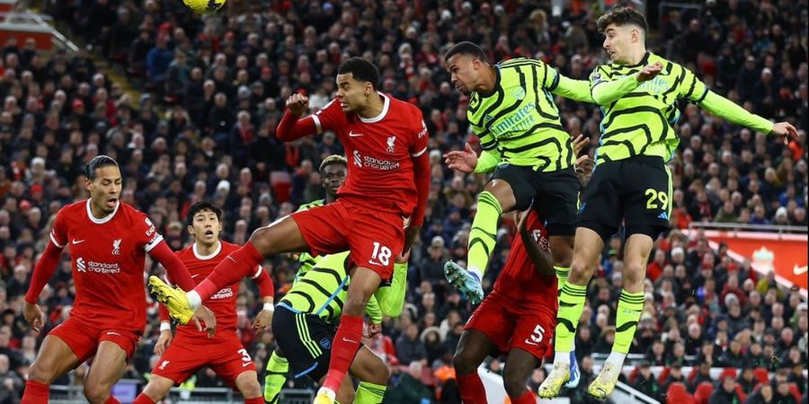 Cuma Imbang Lawan Liverpool, Arsenal Mainkan Laga Terbaik dalam 2 Dekade Terakhir