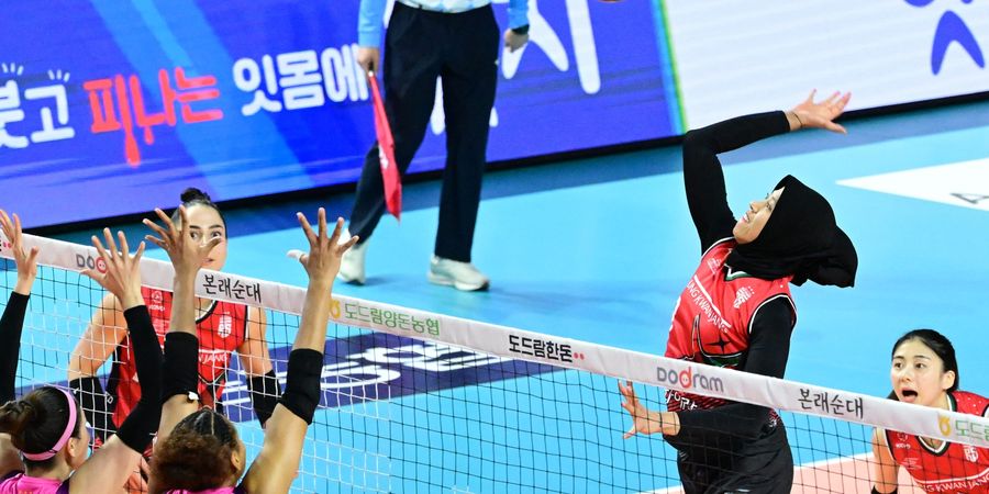 Hasil Liga Voli Korea - Keunggulan Selalu Kandas, Red Sparks Kalah Menyedihkan 3 Set Langsung