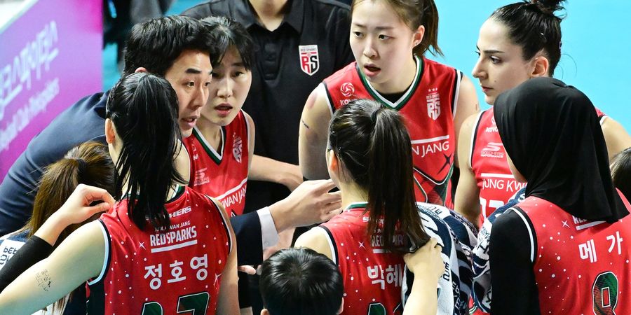 Liga Voli Korea - Red Sparks Kurang Diunggulkan Lolos Play-off, Sekadar Peringkat 4 Saja Tidak Cukup