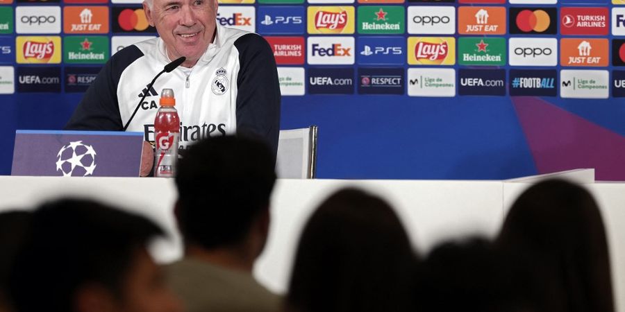 Lawan Man City, Ancelotti Siapkan 2 Taktik Khusus untuk Real Madrid