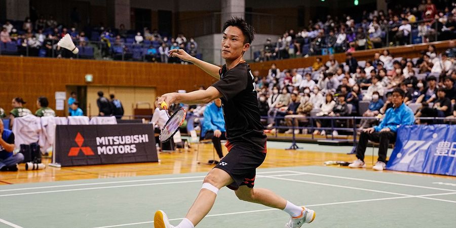 All Japan Badminton Championships 2023 - Bak Dapat Durian Runtuh, Kento Momota Tembus Final Lagi