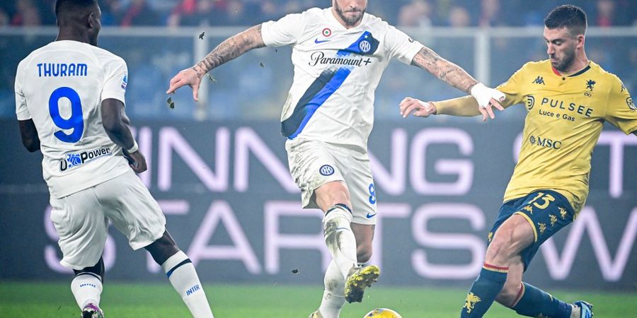 Hasil Liga Italia - Diwarnai Insiden Asap Tebal, Inter Milan Ditahan Tim Promosi