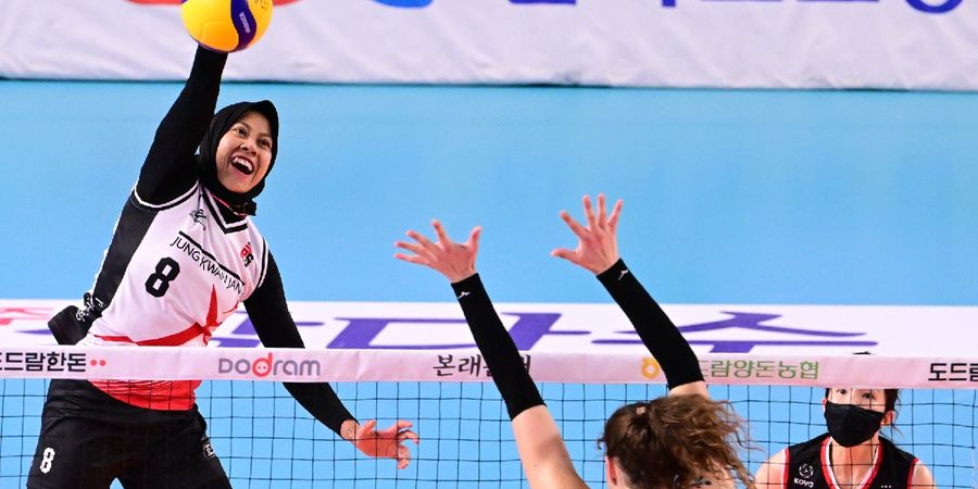 Hasil All Star Liga Voli Korea - Megawati dan Legenda Korsel Tampil Bersama Pemain Putra, Tetap Kalah walau Menangi Laga Putri