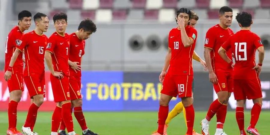 Hasil Laga Uji Coba - Diwarnai 3 Kartu Merah, China Dihajar Tim Peringkat Terendah di Piala Asia 2023