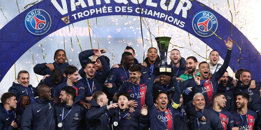 Luis Enrique Akhirnya Bisa Juara Tanpa Lionel Messi, PSG Kampiun Piala Super Prancis