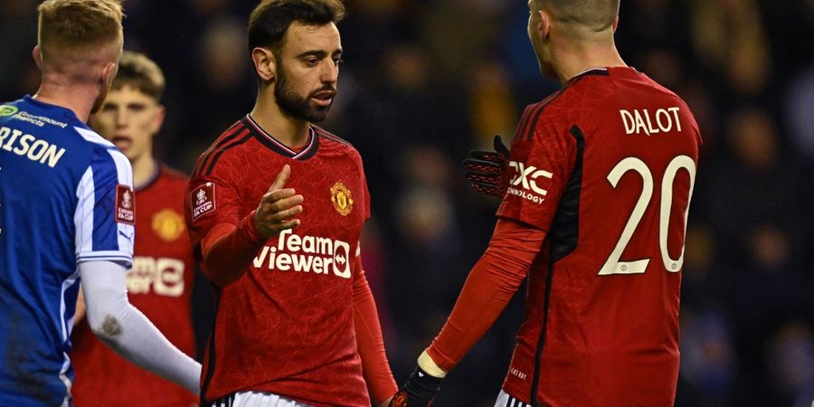 Man United Butuh Penalti untuk Menang di Piala FA, Bruno Fernandes Ramai-ramai Dihujat Netizen