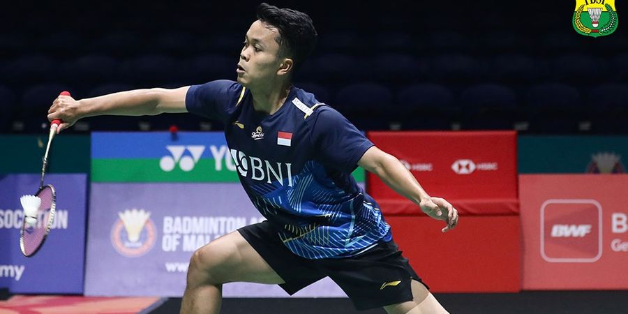 Hasil Malaysia Open 2024 - Ginting Lengah di Poin Genting, Rekor Tak Terkalahkan atas Tunggal Putra Ke-4 China Terputus