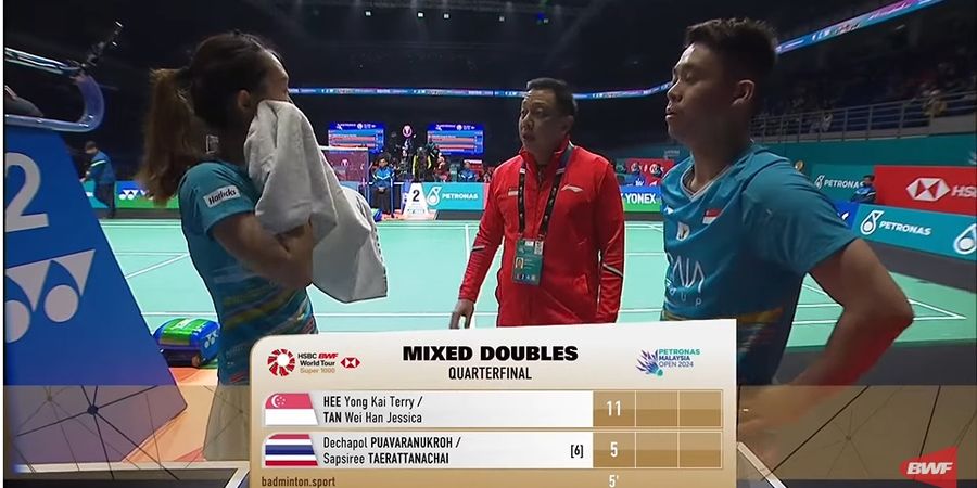 Malaysia Open 2024 - Instruksi Ampuh Pelatih Asal Indonesia yang Antarkan Ganda Campuran Singapura Mampu Jadi Semifinalis