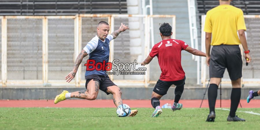 Hadapi Radja Nainggolan dkk, Timnas U-20 Indonesia Takluk dari Bhayangkara FC di Laga Uji Coba