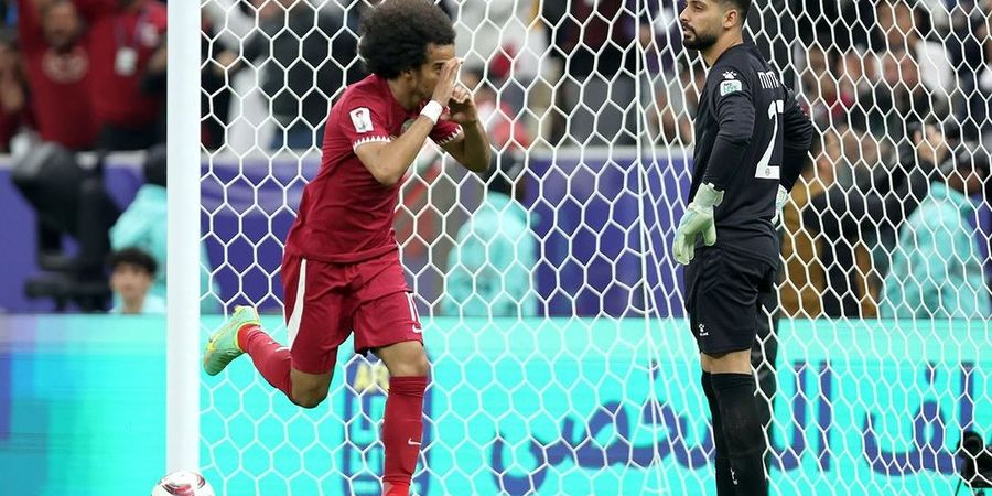 Bintang Qatar Akram Afif Lakukan Selebrasi Unik Lewat Trik Sulap di Final Piala Asia 2023