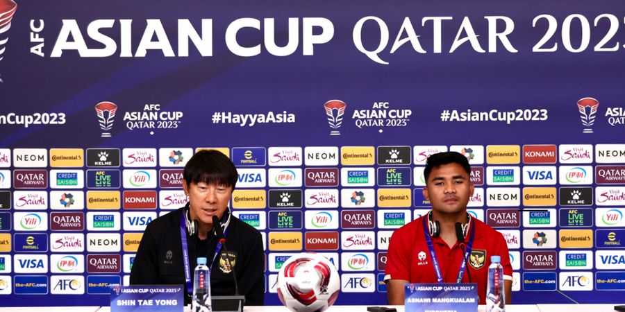 Shin Tae-yong Tegaskan Timnas Indonesia Tidak Akan Menyerah demi Tiket 16 Besar Piala Asia 2023
