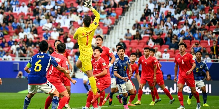 Hasil Grup D Piala Asia 2023 - Sempat Unggul dan Berikan Kejutan, Vietnam Kalah dari Jepang