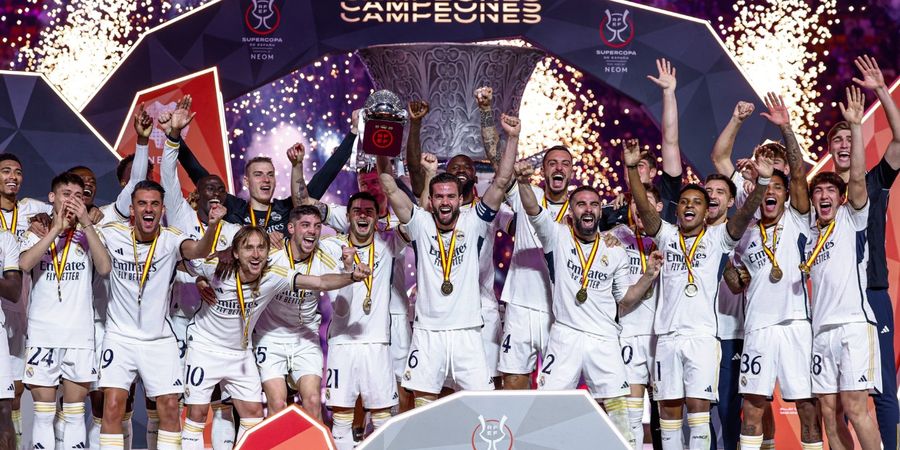 Piala Super Spanyol, Pembuka Jalan Real Madrid Panen Gelar di Musim 2023-2024