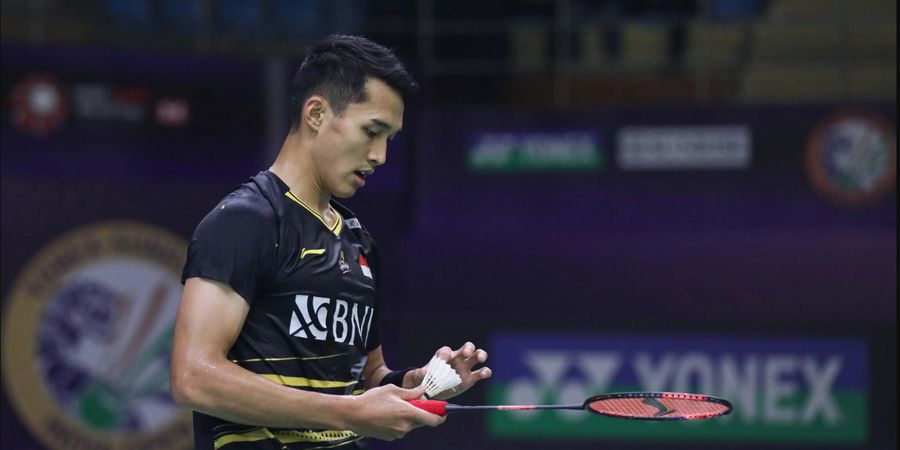 Hasil Indonesia Masters 2024 - Sempat Amankan Gim Pertama, Jonatan Christie Tumbang di Tangan Wakil China