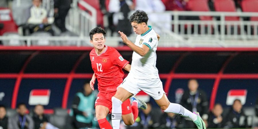 Hasil Piala Asia 2023 - Hidung Jordi Amat Berdarah usai Kena Sikut, Timnas Indonesia Bekuk 10 Pemain Vietnam