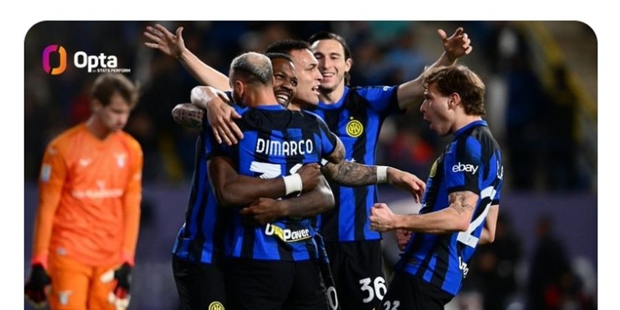 Hasil Piala Super Italia - Gelontorkan 3 Gol, Inter Milan Tantang Napoli di Final