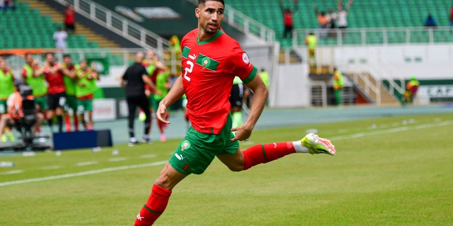 Hasil Piala Afrika 2023 - Gol Tendangan Kungfu Achraf Hakimi Belum Cukup Loloskan Maroko