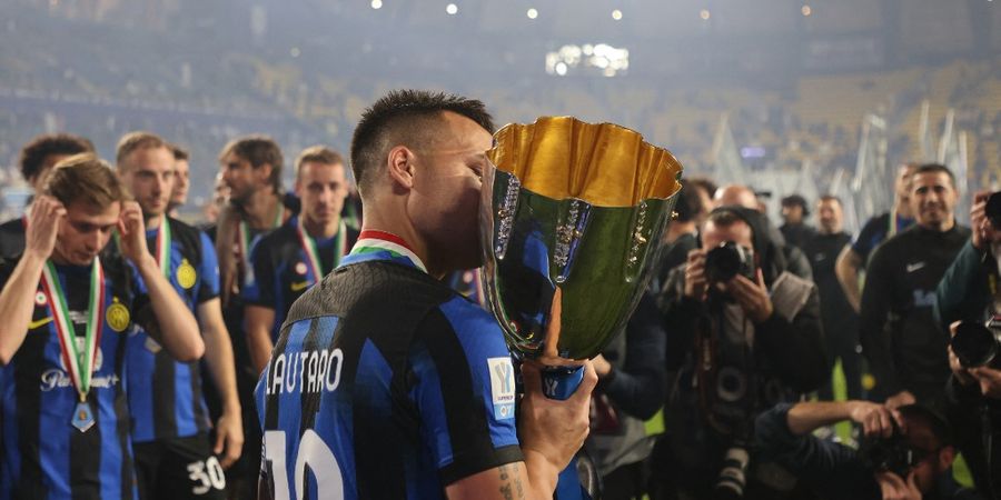 Hasil Final Piala Super Italia - Gebuk 10 Pemain Napoli, Inter Milan Juara di Kandang Cristiano Ronaldo