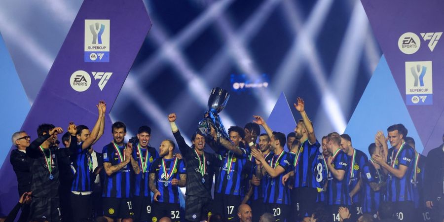 Inter Milan Juara Piala Super Italia 2023, Simone Inzaghi Sah Menjadi Raja di atas Juara Dunia