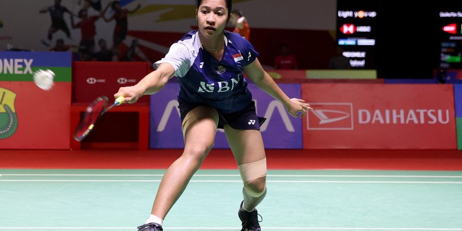 Hasil Indonesia Masters 2024 - Sampai Unggul 19-8, Ester Tantang Gregoria dalam Derbi Merah-Putih