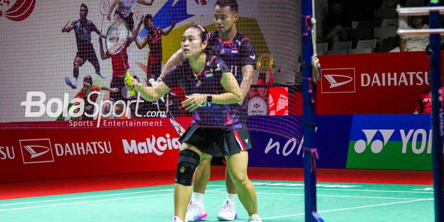 Hasil Indonesia Masters 2024 -  Gagal Bersua Mimpi Buruk Unggulan China, Rehan/Lisa Kandas di Babak Perempat Final