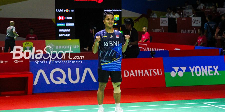 Kunci Sukses Anthony Ginting Lolos Perempat final Indonesia Masters 2024 Cuma Lima Huruf