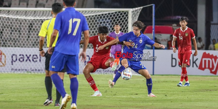 Babak I - Timnas U-20 Indonesia Unggul Tipis atas Thailand