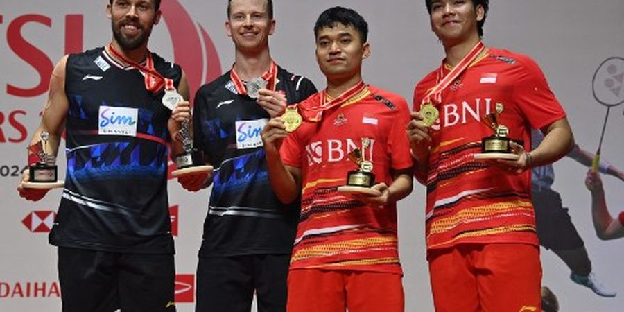 Rekap Hasil Final Indonesia Masters 2024 - Leo/Daniel Jaga Gengsi Tuan Rumah, China Jadi Juara Umum