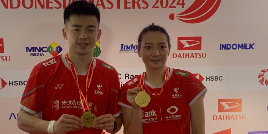 Indonesia Masters 2024 - Kesan Zhang/Huang usai Gondol Gelar Ke-8 di Istora Senayan