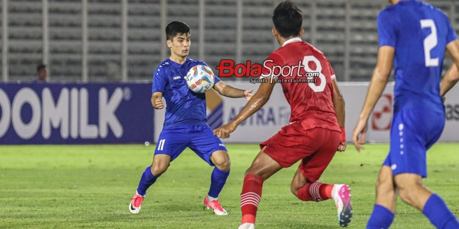 Hasil Babak I - Timnas U-20 Indonesia Kalah Tipis dari Uzbekistan U-20