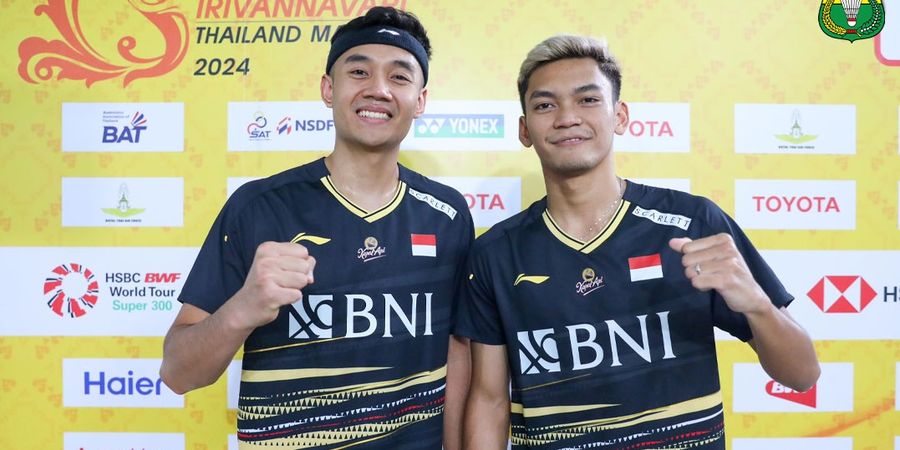 Hasil Thailand Masters 2024 - Juara Dunia Saingan Ahsan/Hendra Mundur Saat Ketinggalan, Fikri/Bagas Lolos