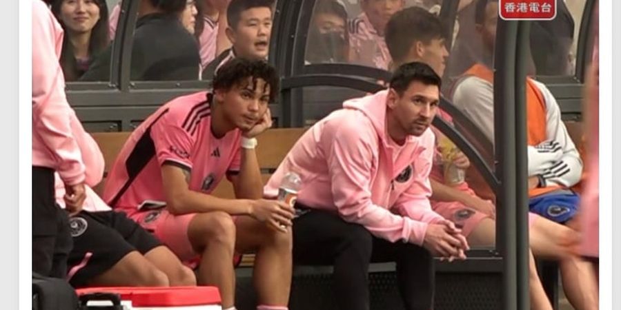 Leo Messi Cuma Nonton di Pinggir saat Inter Miami Menang di Hong Kong, Suporter: Kembalikan Uang Kami!