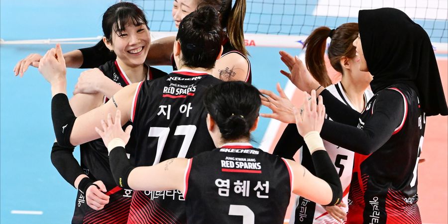 Jadwal Liga Voli Korea - Momentum Red Sparks dan Megawati Bikin Tim No 1 Keok Lagi