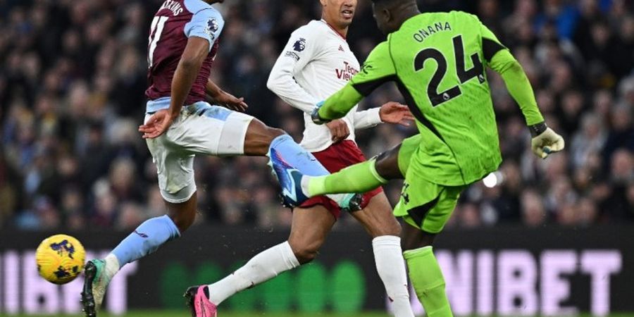 Hasil Liga Inggris - Onana Tobat Jadi Badut, Man United Berjaya di Kandang Aston Villa