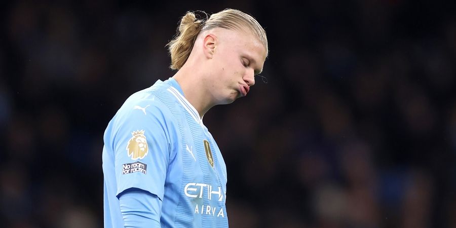 Mode Robot Erling Haaland Hilang Saat Man City Imbang Kontra Chelsea