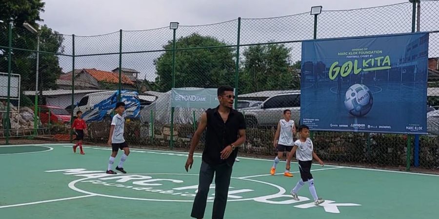 Dapat Dukungan dari 2 Pemain Timnas Indonesia, Marc Klok Ingin Bangun Lapangan di Papua