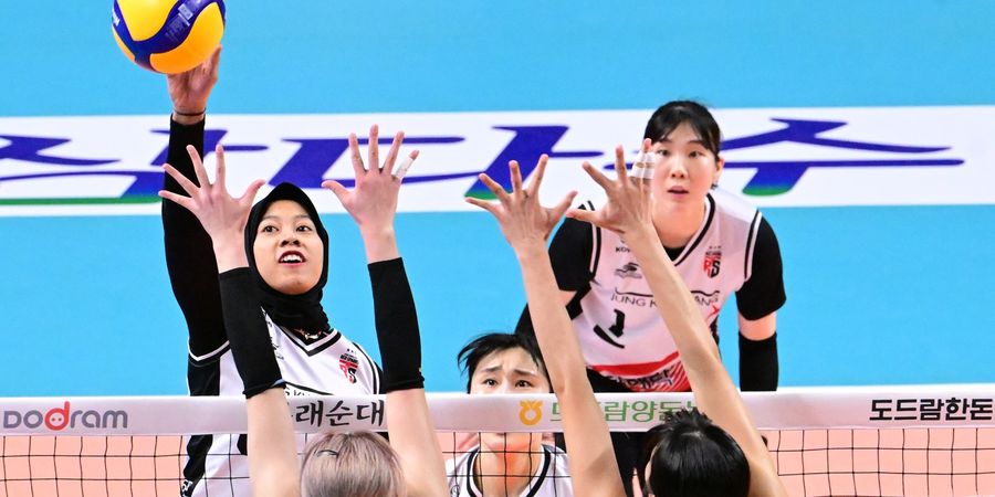 Liga Voli Korea - Rekan Setim Rela Pasang Badan demi Megawati Jadi Pendulang Poin Red Sparks