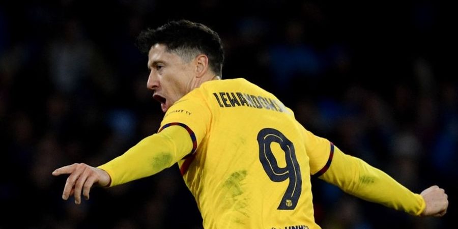Kaki Kanan Lewandowski Gugurkan Rekor Messi di Liga Champions