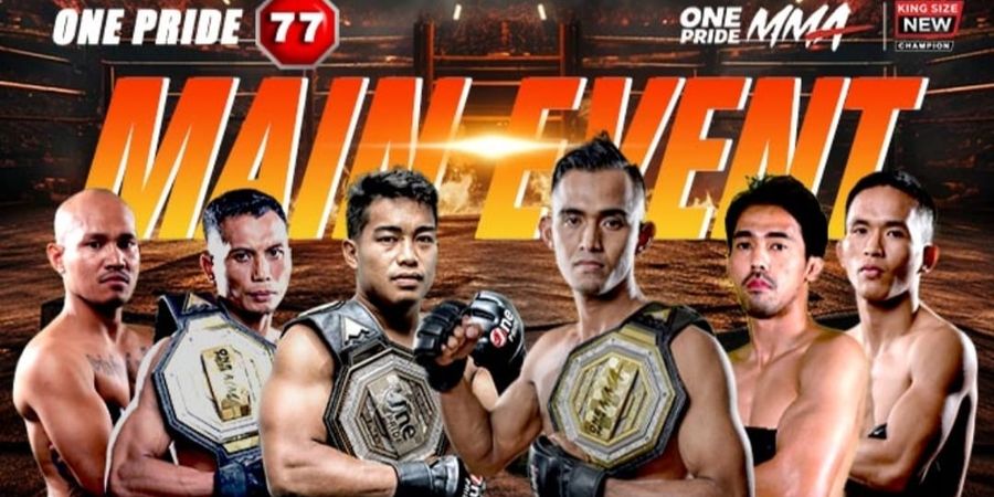 One Pride MMA 77 Gelar Duel Para Raja dan Mantan Juara Nasional