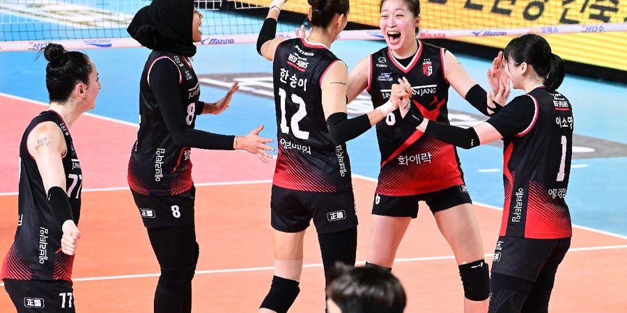 Klasemen Liga Voli Korea - Permalukan Juara Bertahan di Kandang, Megawati dan Red Sparks Jauhi Rival Terdekat dari Peluang Kudeta