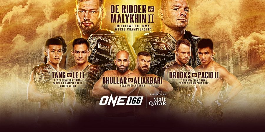 ONE 166: Qatar - Pentas 3 Perebutan Sabuk Juara ONE Championship di Timur Tengah