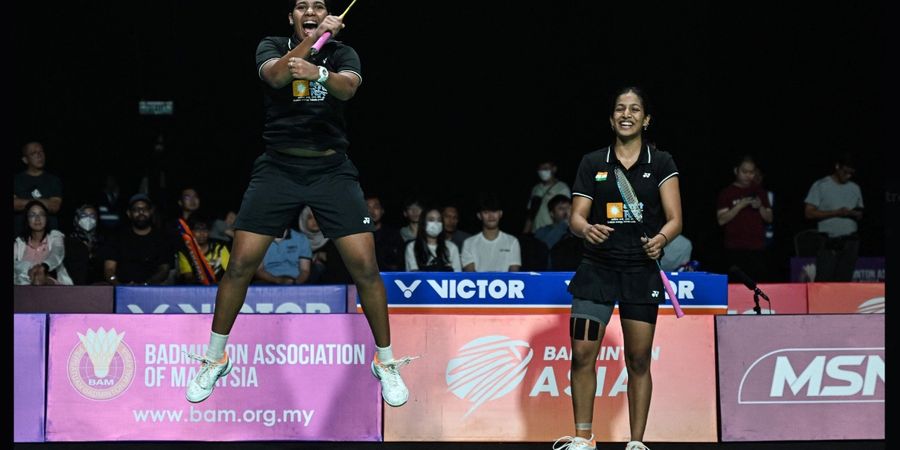 Momen Kunci Lahirnya Ganda Putri Pahlawan India di Badminton Asia Team Championship 2024