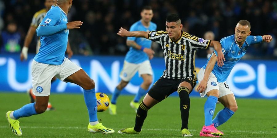 Hasil Liga Italia - Tendangan Rebound Pemain Pengganti Hancurkan Juventus di Kandang Napoli