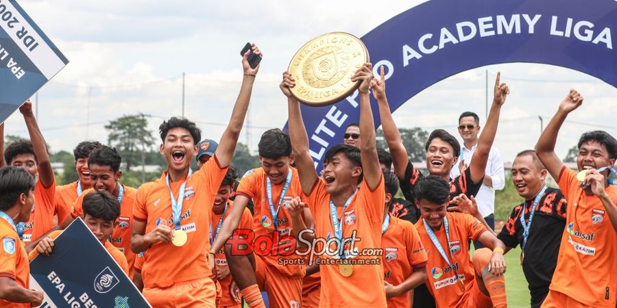 Kunci Sukses Sabet Status Kampiun di EPA Liga 1 2023/24 U-16 dan U-18