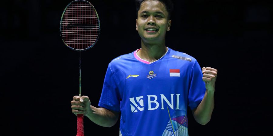 Hasil All England Open 2024 - Anthony Sinisuka Ginting Menang, Habisi Lawan dalam Dua Gim